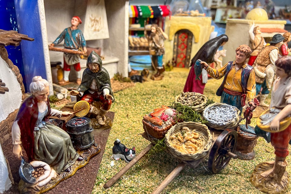 Seville Christmas market Spain