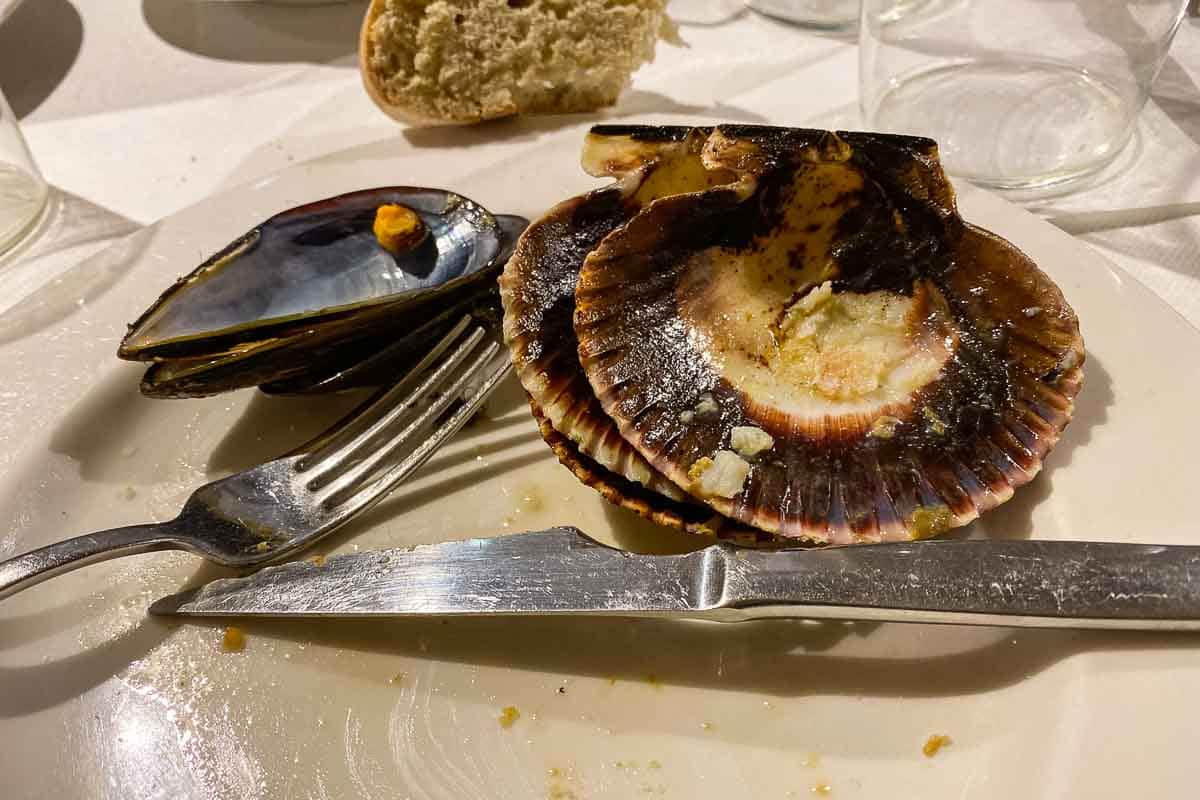 asturias mussels scallops