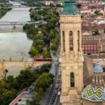 Zaragoza cathedrals Ebro