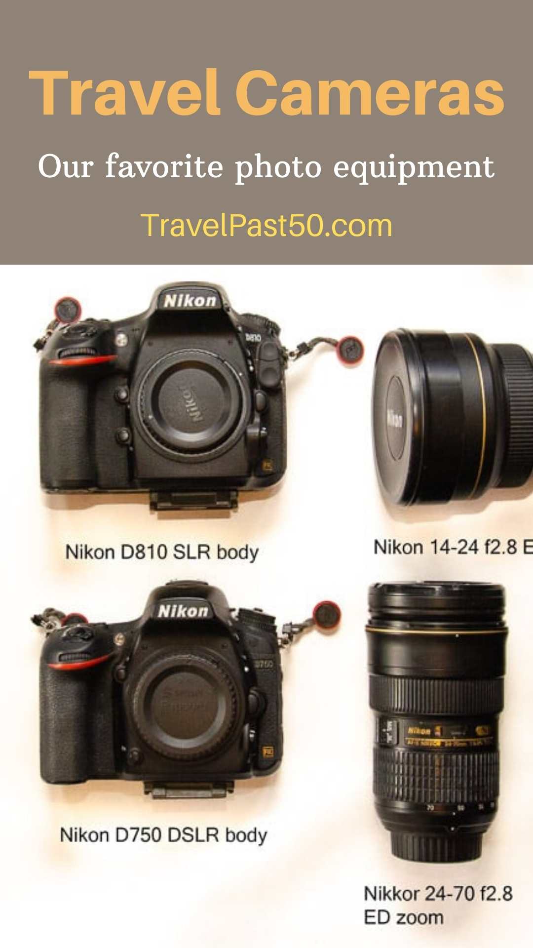 Our Best Travel Camera Equipment Travel Past 50