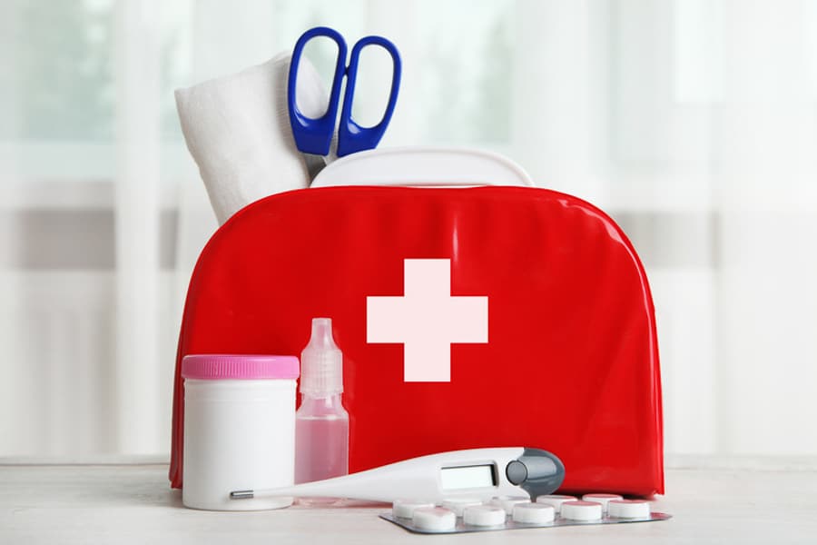 travel first aid kit