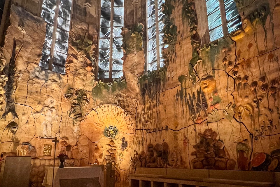 Palma cathedral chapel by miguel barceló