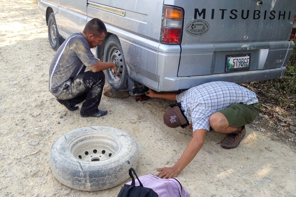 el mirador flat tire