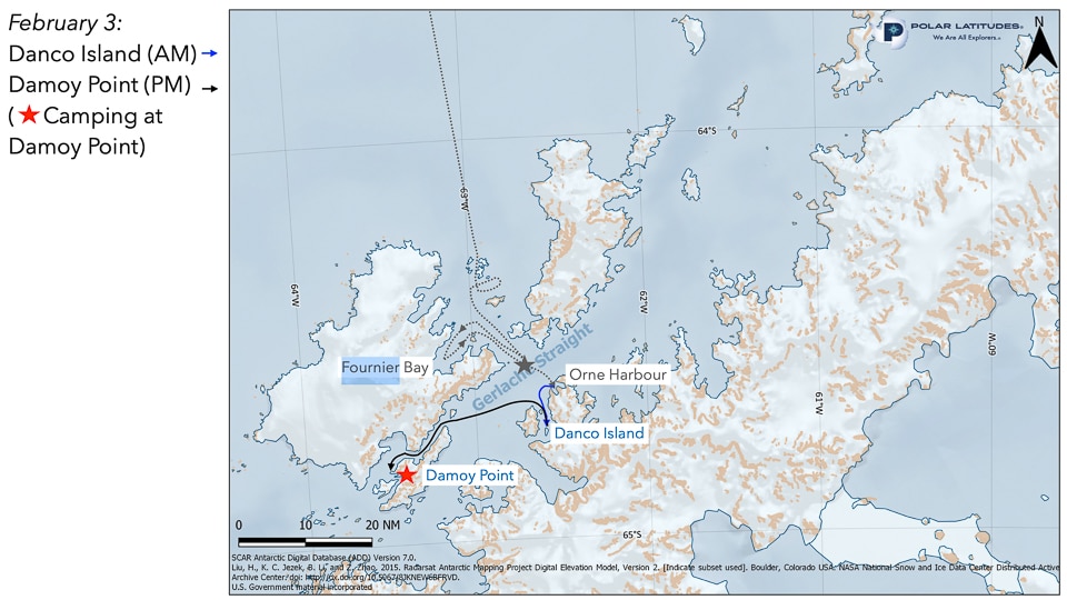 Polar Latitudes Route Map