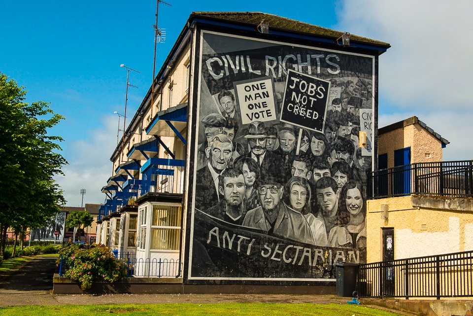 ireland derry mural anti sectarian