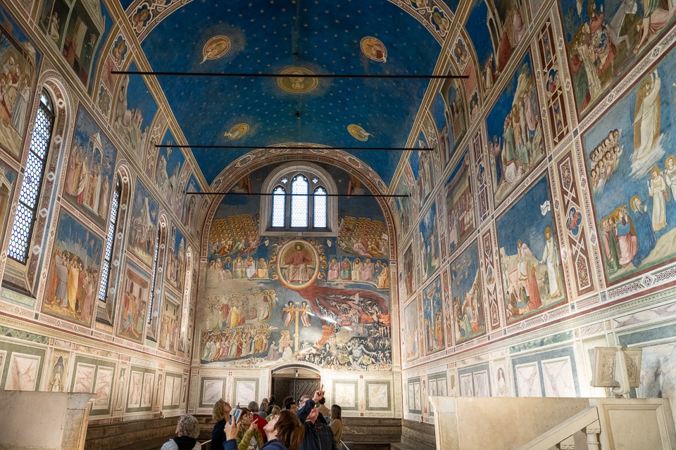 italy padua scrovegni chapel all