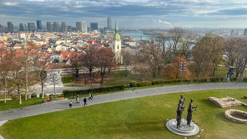 Bratislava castle hill