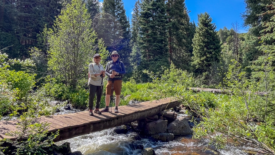 backcountry hiking Vail colorado