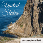 National Parks US, a complete list
