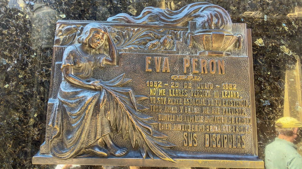 Eva Peron memorial