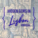 From Lisbon Portugal, a detail from the chapel at the National Azulejo (Tile) Museum. The tile-covered convent is a fitting setting for the exhibit which covers excellent tile work from 15th Century to the present.